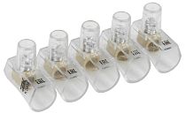 Зажим винтовой концевой изолированный КЗВИ 4.0кв.мм  IEK