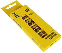 Батарейка щелочная Alkaline LR03/AAA (10шт/бокс)  IEK