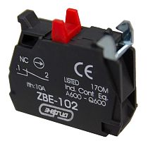Контакт дополнительный ZB4-BE102 1НЗ для XB4  ЭНЕРГИЯ