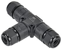 Коннектор кабельный герметичный WTP-106 3 PIN IP68  IEK