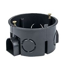 Коробка установочная приборная КМТ-010-044 со стыковочными узлами и саморезами для твердых стен (71х42) розничный стикер EKF PROxima