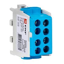 Клемма распределительная КСР с двойным винтом 2x35/2x25 синяя EKF PROxima Клемма распределительная КСР с двойным винтом 2x35/2x25 синяя EKF PROxima