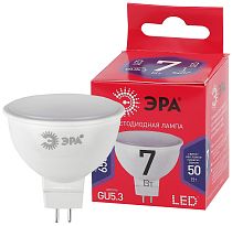 Лампа светодиодная ЭРА RED LINE LED MR16-7W-865-GU5.3 R GU5.3 софит холодный дневной свет