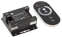 Контроллер с ПДУ радио MONO PRO 5050 3 канала 12В 6А 216Вт черный IEK Контроллер с ПДУ радио MONO PRO 5050 3 канала 12В 6А 216Вт черный IEK