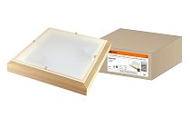 Светильник НПБ 02-3х40-111 УХЛ4 "Киото-2" сосна 3х40 Вт IP20 (435х435х75)  TDM