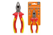 Пассатижи диэлектрические, 160 мм, 1000 В, CR-V, «ЭкспертЭлектрик»  TDM