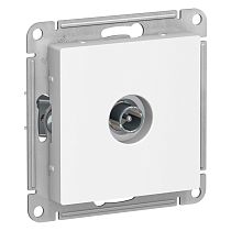 AtlasDesign Белый Розетка TV оконечная 1DB Systeme Electric (Schneider Electric)