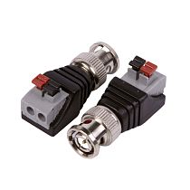 Разъем BNC штекер с быстрозажимной колодкой (блистер) REXANT