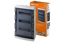 Бокс ЩРН-П-36 модулей навесной пластик IP65  TDM Бокс ЩРН-П-36 модулей навесной пластик IP65  TDM