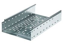 Лоток перфорированный 400х80 L 3000, цинк-ламельный DKC