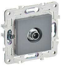 SKANDY Розетка TV проходная SK-A17Gr серый IEK