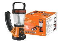 Фонарь светодиодный "Кемпинг 4" аккумуляторный, 24+19 LED, 44 лм/Вт, 3 режима с поворот. ручкой,  TDM