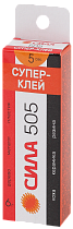 Супер-клей СИЛА 505-6 , 6 г, пластик туба в кор. (36/432/6480)