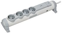 COMFORT Фильтр сетевой СФ-04К 16А 1,5м 3х1,5мм2 белый IEK