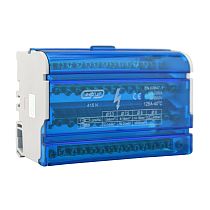 Шина нулевая в корпусе TTD 4х15N (син)  ЭНЕРГИЯ