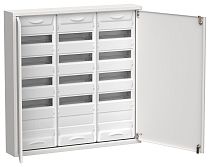 TITAN 5 Корпус металлический ЩРн-180 (3х60) 835х830х140мм IP31 белый (две двери) IEK