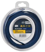 Трубка термоусадочная ТТУ нг-LS 10/5 синяя (2м/упак)  IEK