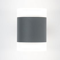 Фасадный светильник General GWL-2GX53-M-IP65 Графит Нокс