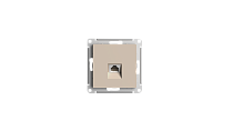 AtlasDesign Розетка компьютерная RJ45, кат. 5Е, механизм, ПЕСОЧНЫЙ Systeme Electric (Schneider Electric)