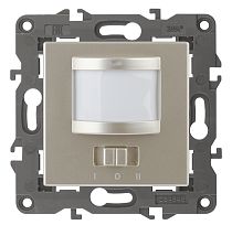 Датчик движения ЭРА Elegance 14-4103-04 200Вт 180-240В шампань двухпроводной