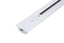 Шинопровод встраиваемый G-1-1-TR-I-IP20-W  1-фазный 1м белый