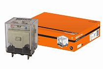 Реле РЭК77/4 с инд. 10А  12В AC  TDM