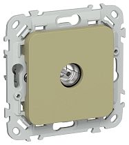 FLITE Розетка TV экранированная оконечная тип M РТВм-1-1-1-ФлО оливковый IEK