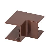 Угол внутренний (25х25) (4 шт) темное дерево EKF-Plast