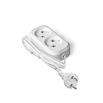 Удлинитель У6-011 ШВВП 2*0,75 2 гнезда без заземления 2м UNIVERSAL