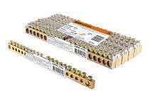 Шина "N" нулевая 6х9мм 20/2 (20 групп/крепеж по краям)  инд. стикер  TDM Шина "N" нулевая 6х9мм 20/2 (20 групп/крепеж по краям)  инд. стикер  TDM