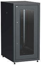 ITK Шкаф LINEA E 18U 600х800мм двери 2шт стеклянная и металлическая черный IEK ITK Шкаф LINEA E 18U 600х800мм двери 2шт стеклянная и металлическая черный IEK