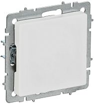 BRITE Заглушка с суппортом МЗ10-БрАБ арктический белый IEK