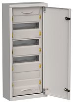 TITAN 5 Корпус металлический ЩРн-48 (1х48) 710х310х140мм IP31 серый (одна дверь) IEK