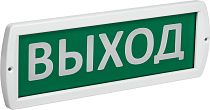 Оповещатель охранно-пожарный световой Топаз 220 "Выход" 220В IP52  IEK