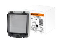 Крышка защитная для выреза в шкафу пластик 5 модулей IP67 (для приборов)  TDM