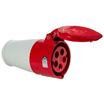 Розетка переносная TS-215 3P+PE+N 16А 400В IP44  ЭНЕРГИЯ