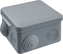 Коробка Navigator 93 247 NSS-DB-80-80-50-7-GR распаячная открытого монтажа