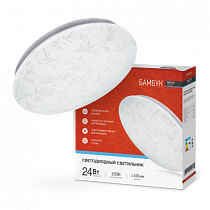 Светильник светодиодный серии DECO 24Вт 230В 6500К 1560Лм 330х55мм БАМБУК IN HOME