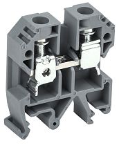 Клемма винтовая КВИ-10кв.мм серая  IEK