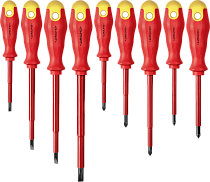 Отвёртка ОНЛАЙТ 90 561 OHT-Otd01-H9 (диэлектрическая, набор 9 шт.) Отвёртка ОНЛАЙТ 90 561 OHT-Otd01-H9 (диэлектрическая, набор 9 шт.)