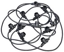 Белт-лайт 5м 15 IP65 черный 2м 230В тр.  IEK