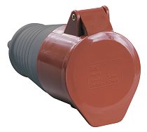 Розетка кабельная 16А 380В 3P+PЕ ССИ-214 IP44  IEK