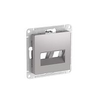 AtlasDesign Алюминий Накладка двойная для информационных функций типа Keystone