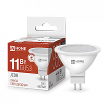 Лампа светодиодная LED-JCDR-VC 11Вт 230В GU5.3 4000К 990Лм IN HOME Лампа светодиодная LED-JCDR-VC 11Вт 230В GU5.3 4000К 990Лм IN HOME