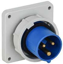 Вилка встраиваемая ССИ-3132 16А-6ч 220В 2P+PE IP67 IEK
