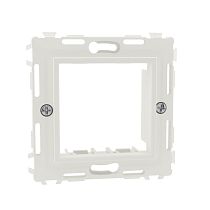 Каркас на 2 модуля (одноместный), белый, RAL 9016 DKC