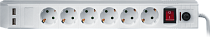 Удлинитель с сетевым фильтром 6 гнезд 1.8 метра с заземлением 16А IP20 NSP-USB-06-180-ESC-3х1 Navigator