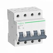 Автоматический выключатель City9 Set  четырехполюсный B 20А 4P 4.5kA 400В Systeme Electric (Schneider Electric)