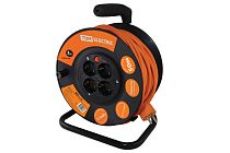 Удлинитель силовой УКз16-004  (IP44 4 места/50м ПВС 3х1,5) TDM