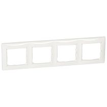 VALENA DIY Рамка 4-местная белый VALENA DIY Рамка 4-местная белый